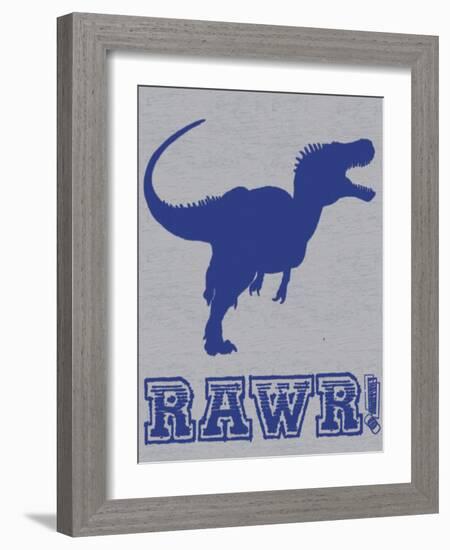 Dino Rawr-Lauren Gibbons-Framed Art Print