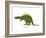 Dino Spinosaurus-Designs Sweet Melody-Framed Art Print