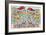 Dino Town-The Paper Stone-Framed Giclee Print