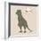 Dino Tyrannosaurus-Designs Sweet Melody-Framed Premium Giclee Print