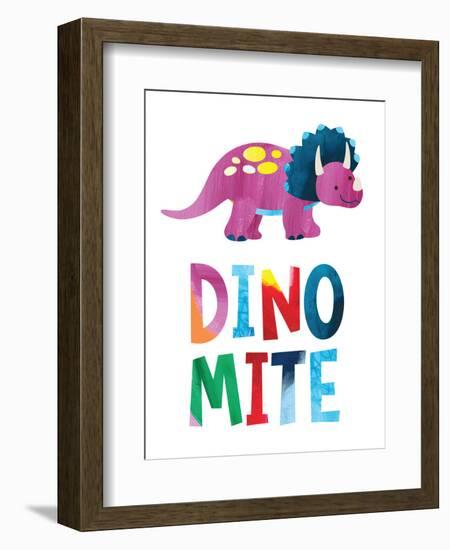 Dinomite Dino-Jennifer McCully-Framed Art Print