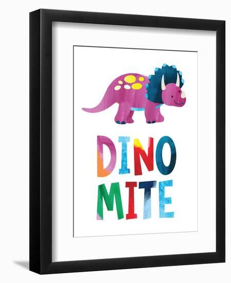 Dinomite Dino-Jennifer McCully-Framed Art Print