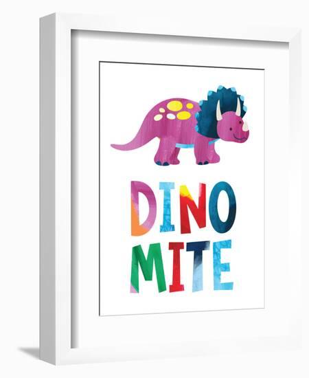 Dinomite Dino-Jennifer McCully-Framed Art Print