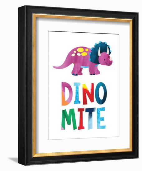 Dinomite Dino-Jennifer McCully-Framed Art Print