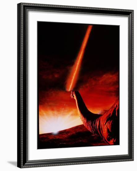 Dinosaur Extinction-Julian Baum-Framed Photographic Print