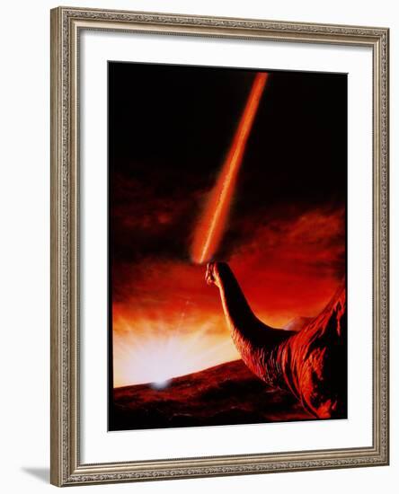 Dinosaur Extinction-Julian Baum-Framed Photographic Print