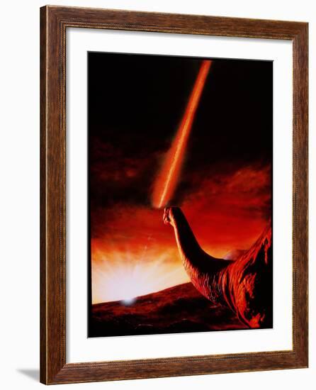 Dinosaur Extinction-Julian Baum-Framed Photographic Print