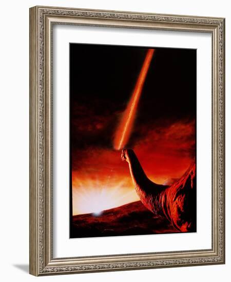 Dinosaur Extinction-Julian Baum-Framed Photographic Print