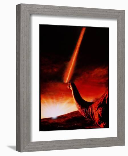 Dinosaur Extinction-Julian Baum-Framed Photographic Print