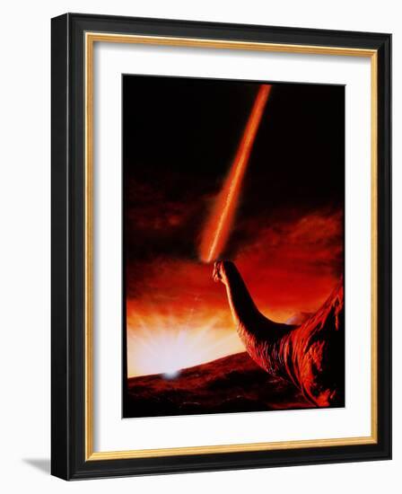 Dinosaur Extinction-Julian Baum-Framed Photographic Print