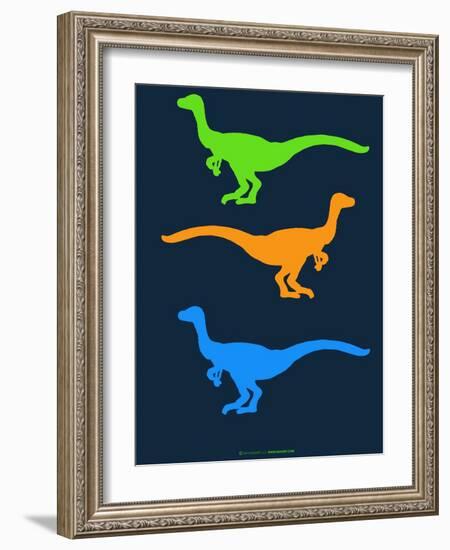 Dinosaur Family 12-NaxArt-Framed Art Print