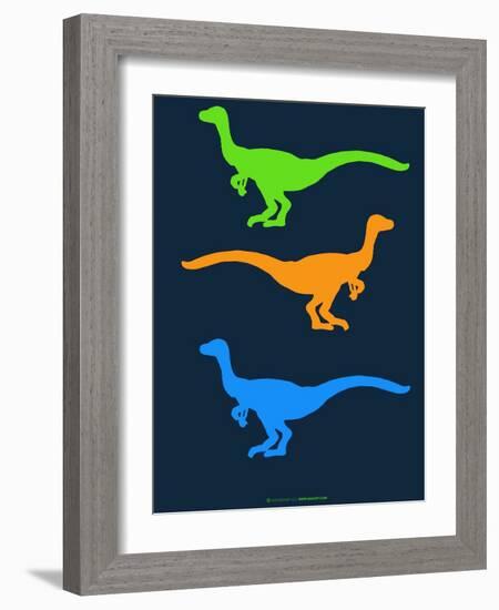 Dinosaur Family 12-NaxArt-Framed Art Print