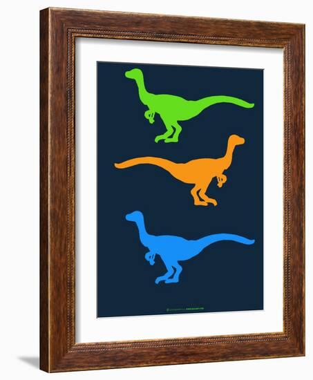 Dinosaur Family 12-NaxArt-Framed Art Print