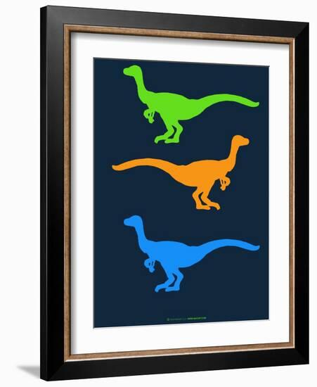 Dinosaur Family 12-NaxArt-Framed Art Print