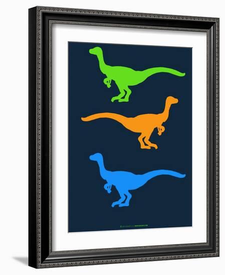 Dinosaur Family 12-NaxArt-Framed Art Print