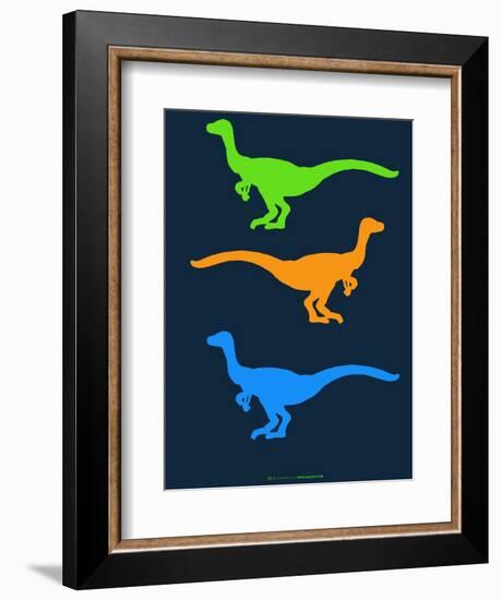 Dinosaur Family 12-NaxArt-Framed Art Print