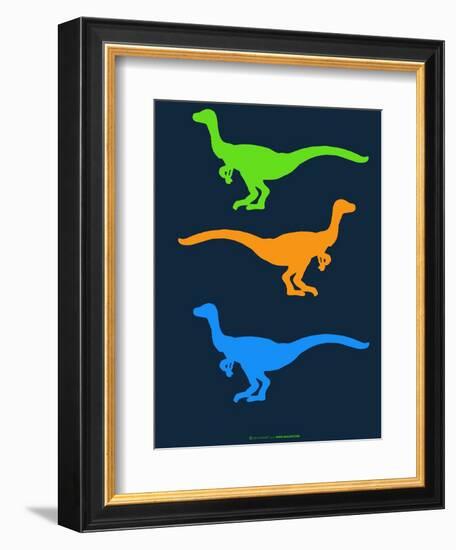 Dinosaur Family 12-NaxArt-Framed Art Print