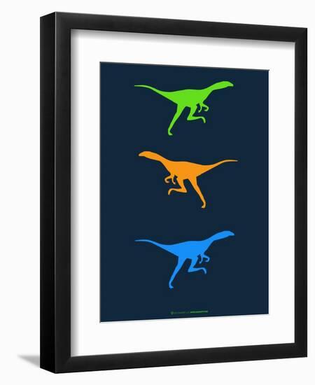 Dinosaur Family 16-NaxArt-Framed Art Print