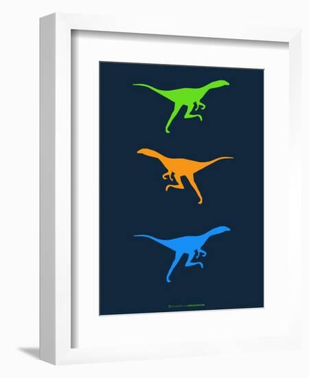 Dinosaur Family 16-NaxArt-Framed Art Print