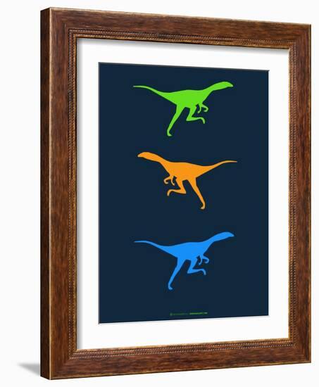 Dinosaur Family 16-NaxArt-Framed Art Print