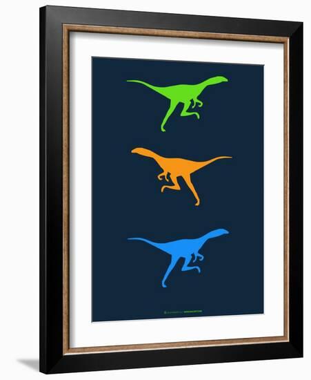 Dinosaur Family 16-NaxArt-Framed Art Print