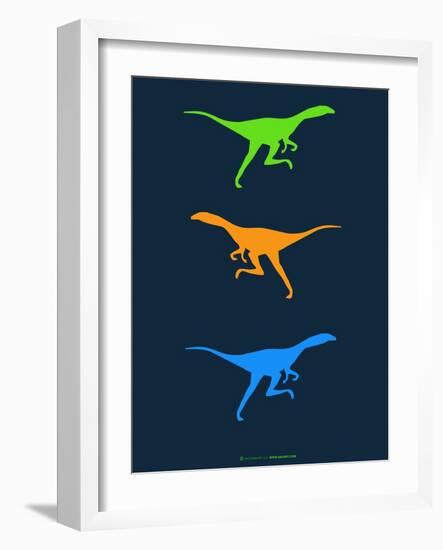 Dinosaur Family 16-NaxArt-Framed Art Print