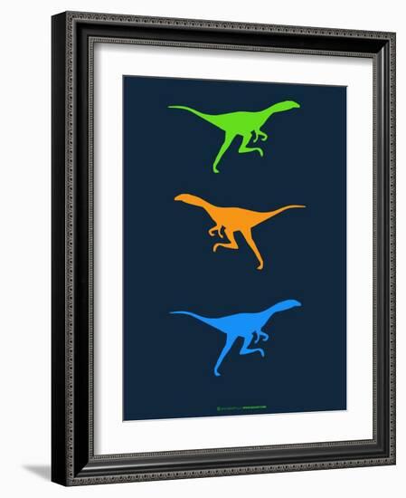 Dinosaur Family 16-NaxArt-Framed Art Print