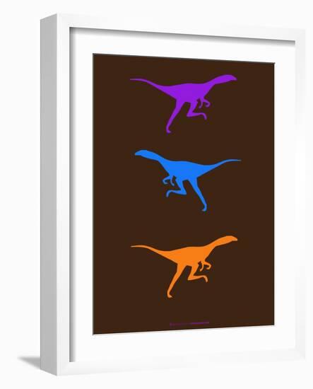 Dinosaur Family 17-NaxArt-Framed Art Print
