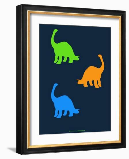 Dinosaur Family 18-NaxArt-Framed Art Print