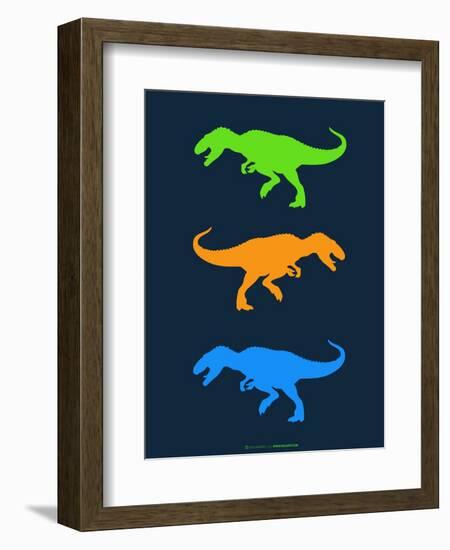 Dinosaur Family 22-NaxArt-Framed Art Print