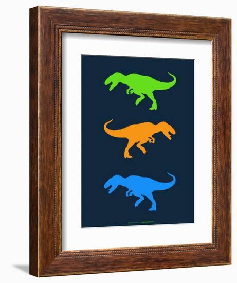 Dinosaur Family 22-NaxArt-Framed Art Print