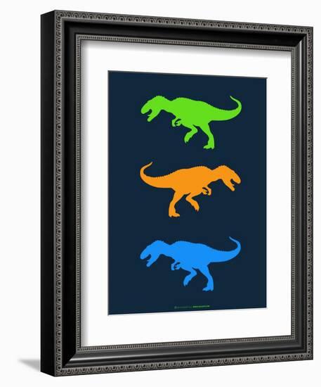 Dinosaur Family 22-NaxArt-Framed Art Print