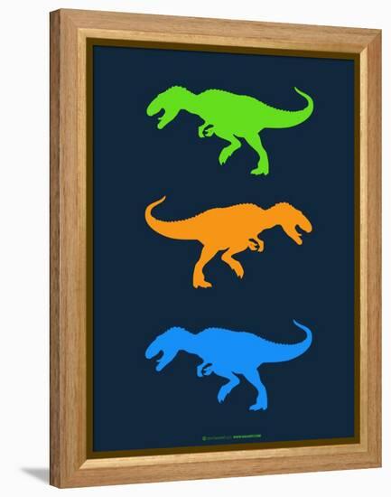 Dinosaur Family 22-NaxArt-Framed Stretched Canvas