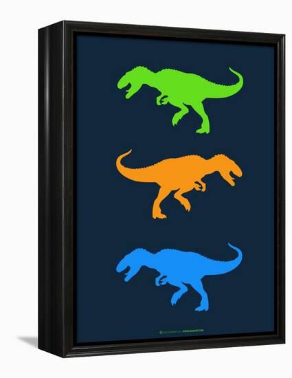 Dinosaur Family 22-NaxArt-Framed Stretched Canvas