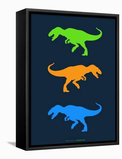 Dinosaur Family 22-NaxArt-Framed Stretched Canvas