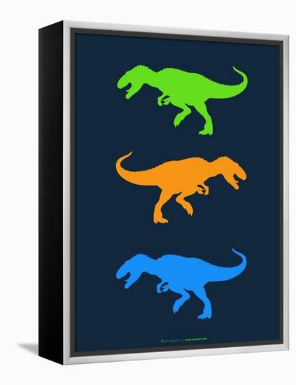 Dinosaur Family 22-NaxArt-Framed Stretched Canvas