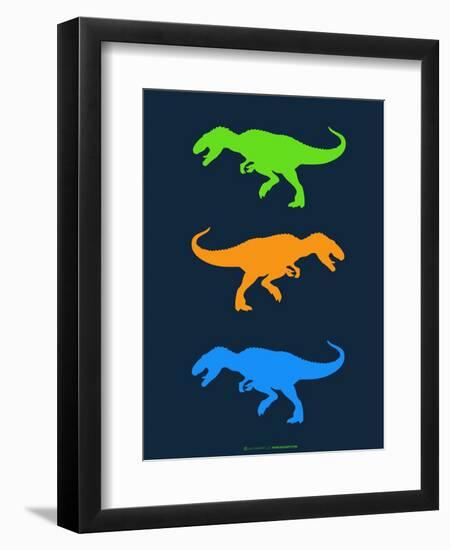 Dinosaur Family 22-NaxArt-Framed Premium Giclee Print