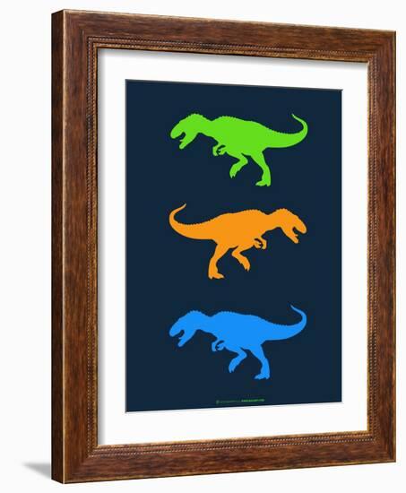 Dinosaur Family 22-NaxArt-Framed Art Print