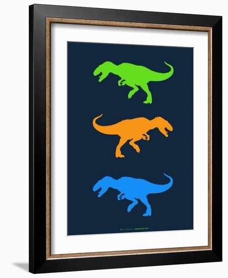 Dinosaur Family 22-NaxArt-Framed Art Print