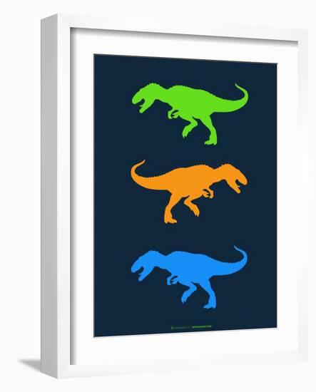 Dinosaur Family 22-NaxArt-Framed Art Print