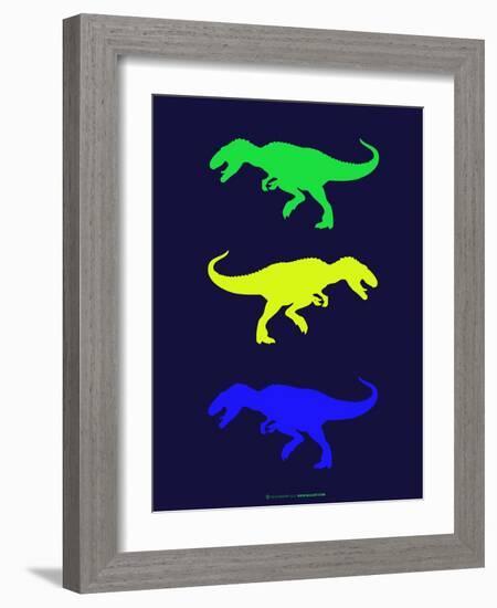 Dinosaur Family 23-NaxArt-Framed Art Print