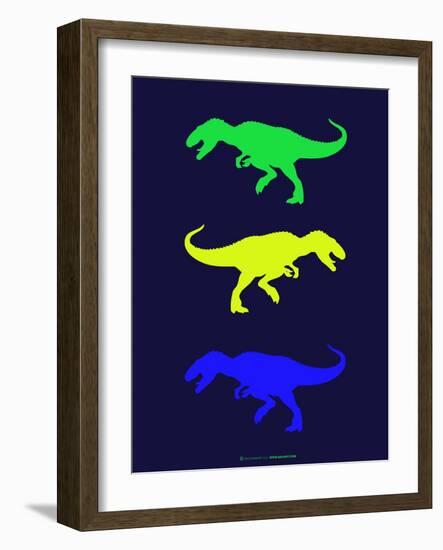 Dinosaur Family 23-NaxArt-Framed Art Print