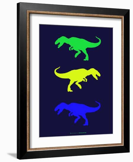 Dinosaur Family 23-NaxArt-Framed Art Print