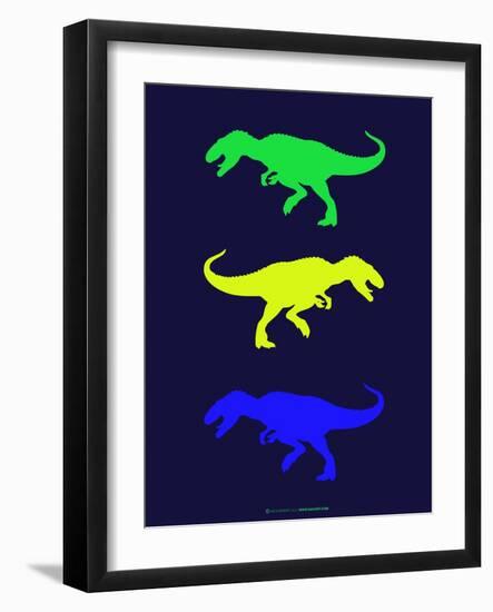 Dinosaur Family 23-NaxArt-Framed Art Print