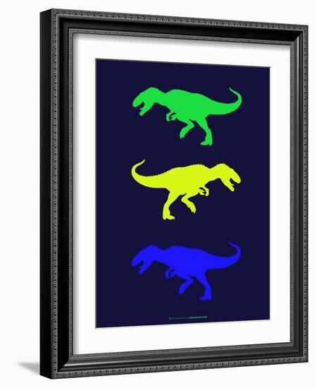 Dinosaur Family 23-NaxArt-Framed Art Print