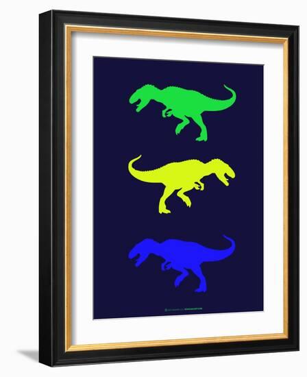 Dinosaur Family 23-NaxArt-Framed Art Print