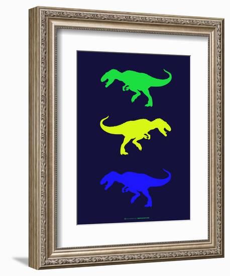 Dinosaur Family 23-NaxArt-Framed Art Print