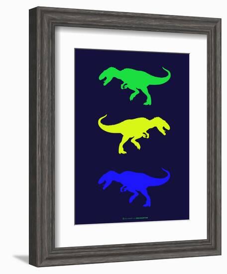 Dinosaur Family 23-NaxArt-Framed Art Print