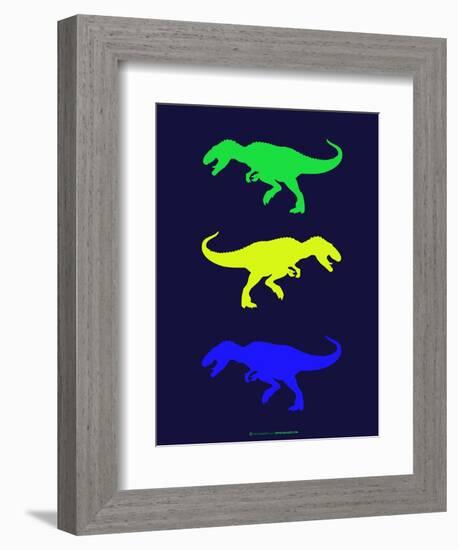 Dinosaur Family 23-NaxArt-Framed Art Print