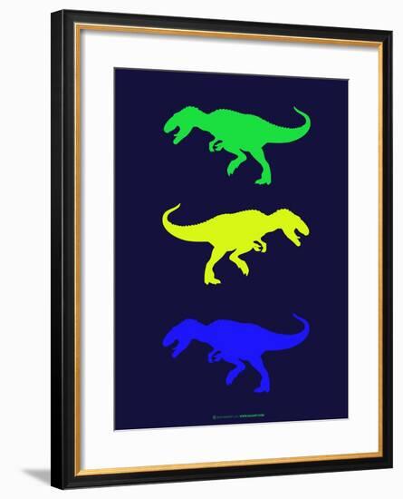 Dinosaur Family 23-NaxArt-Framed Art Print